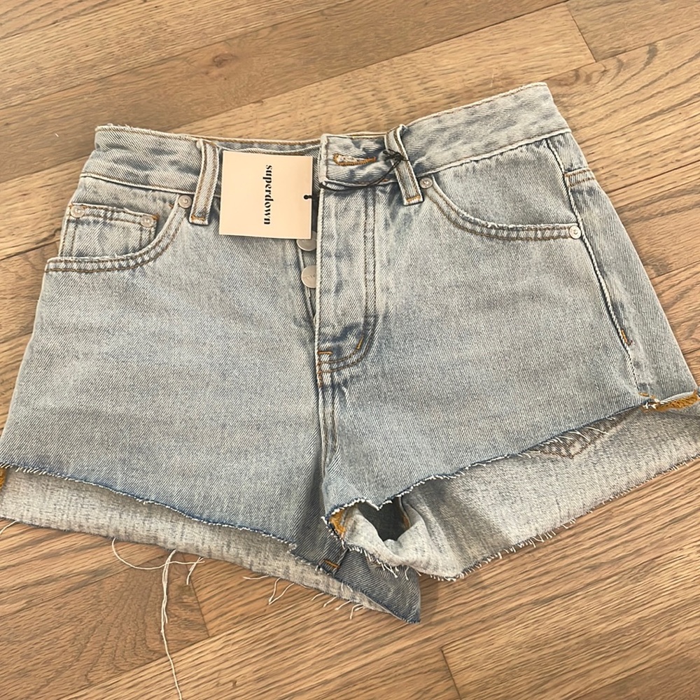 Super Down Jean Shorts